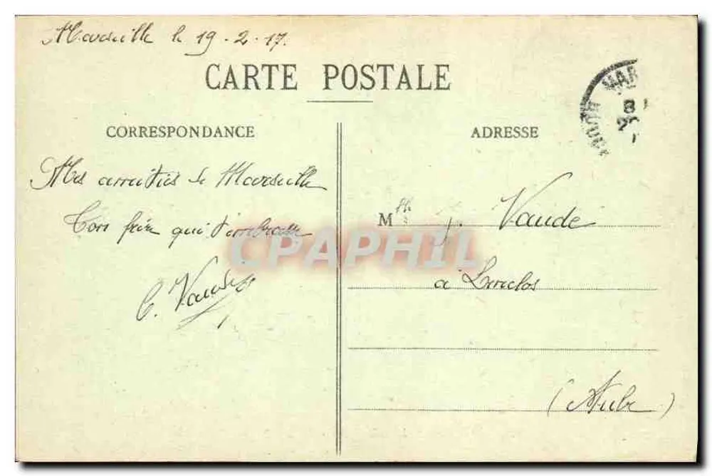 Marselha - Porta de Aix — Editor EL, n°11 - Verso