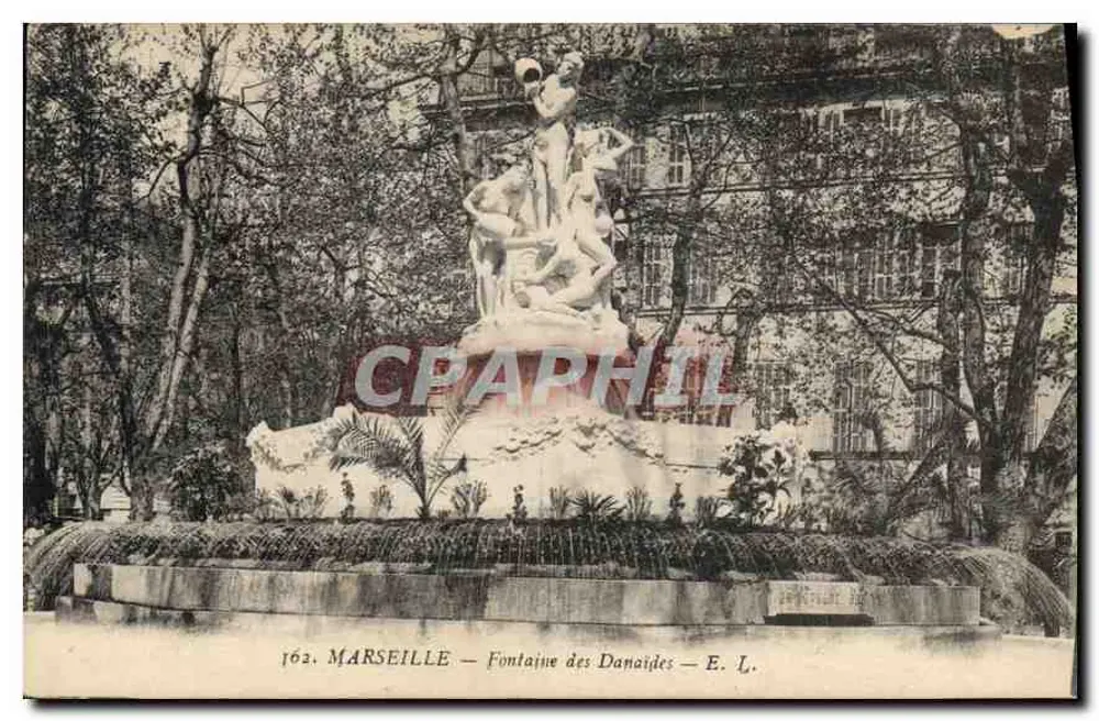 Marselha — Fonte das Danaidas — E. L. - Frente