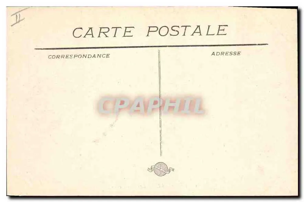 Marseille — Les Danaïdes, fontaine monumentale — éditeur imprimeur non identifié, n° 70 - Verso