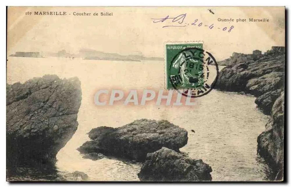 Marseille - Pôr do Sol — Guende fotografia Marseille, n°167 - Frente