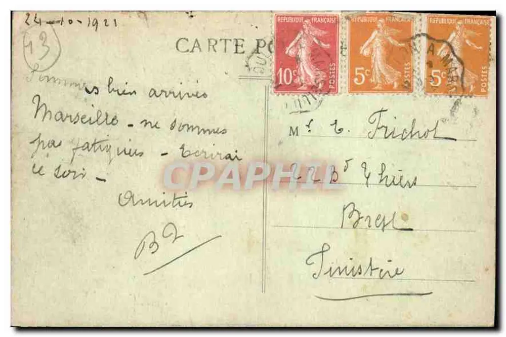 Marselha — A Ense do Profeta — editor desconhecido, n° 49 - Verso