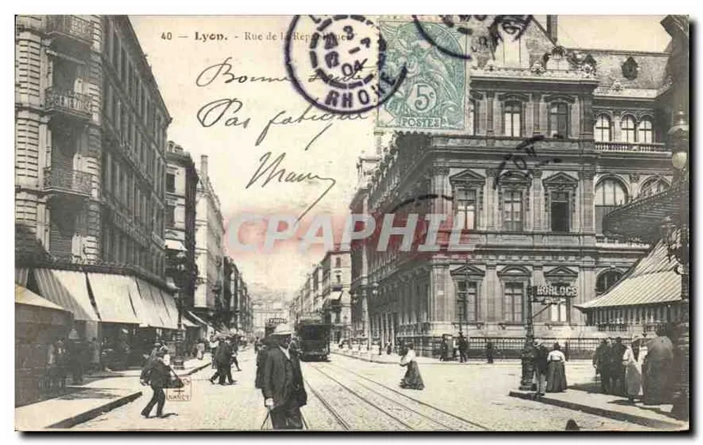 Lyon - Rue de la République — editor anônimo, n°40 - Frente