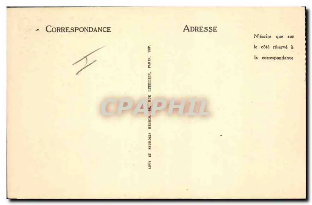 Lyon - Platz Léviste und Eingang zur Rue de la République - LL. - 672 - Rückseite