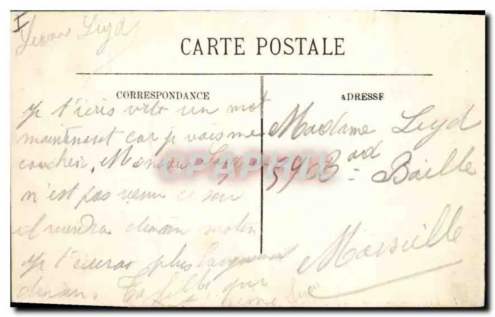 LYON — Conjunto da Place Bellecour — LL. n°27 - Verso