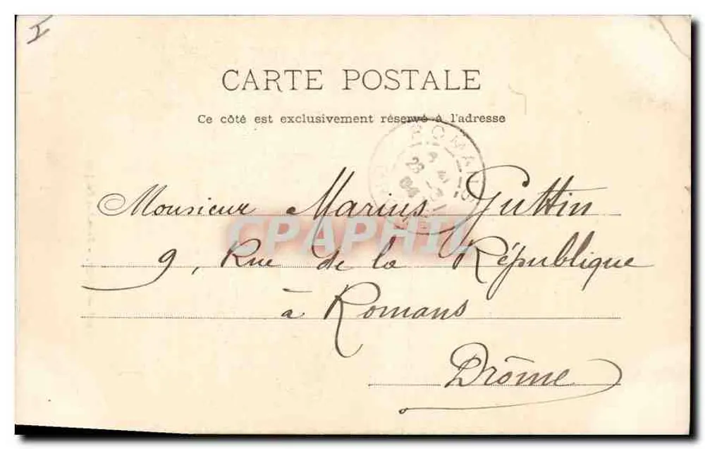 Lyon — Fontaine dos Jacobinos — Antoine Parin, n°100 - Verso