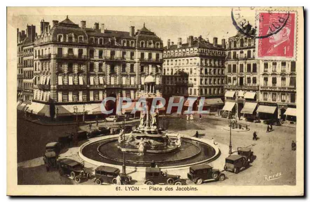 LYON — Place des Jacobins — Reirán, n°61 - Frente