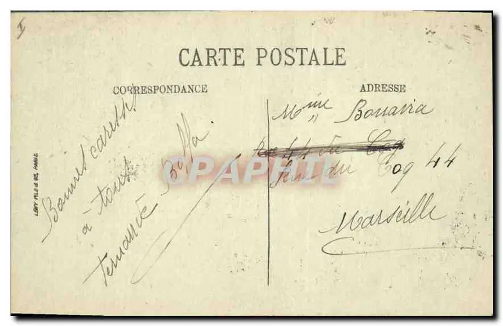 LYON — Fontäne der Place des Jacobins — LL. Selecta, n° 528 - Rückseite