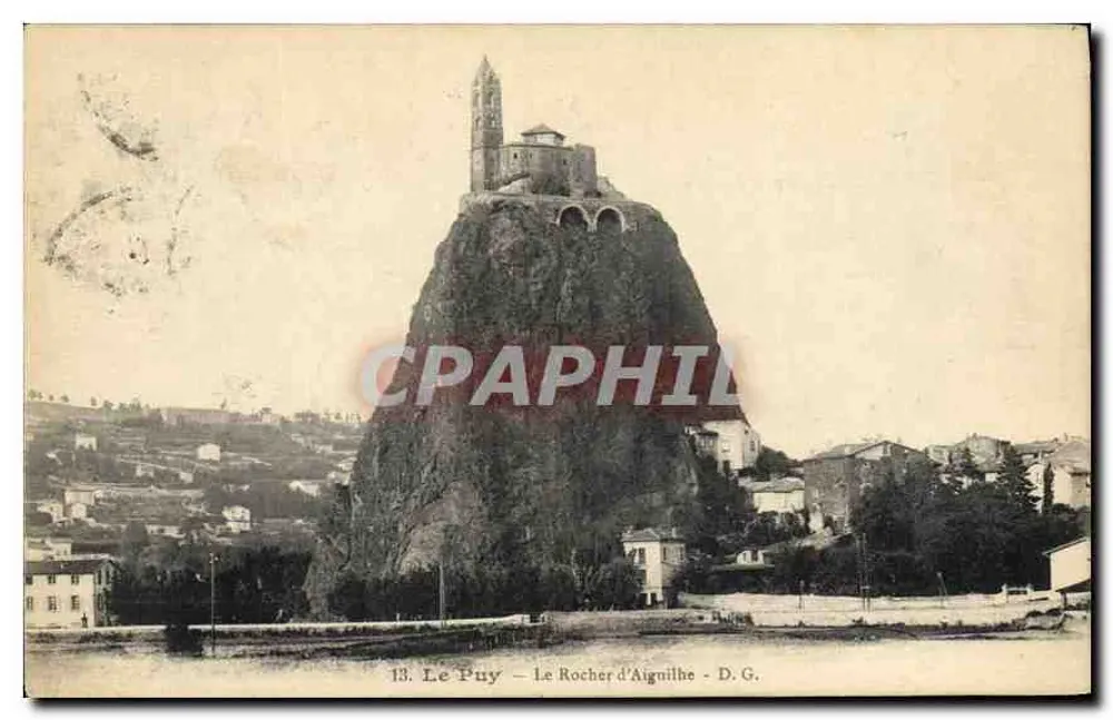 Le Puy — O Rocher d'Aiguilhe — D. G. - Frente