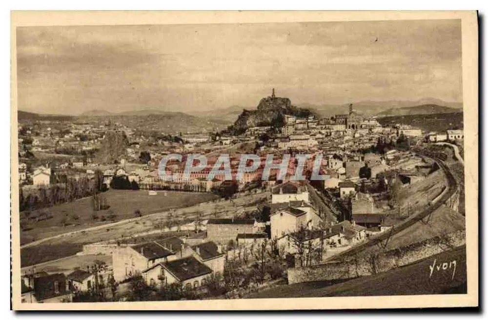Le Puy (Haute-Loire) — Vista geral — Les Éditions d'Art Yvon, Paris - Frente