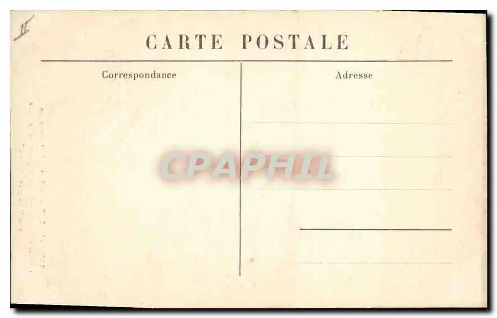 Le Puy - O Portal de São Jorge — último vestígio da muralha interna da Cidade chamada « do grande Cloître » — M.G. Le Puy - Verso