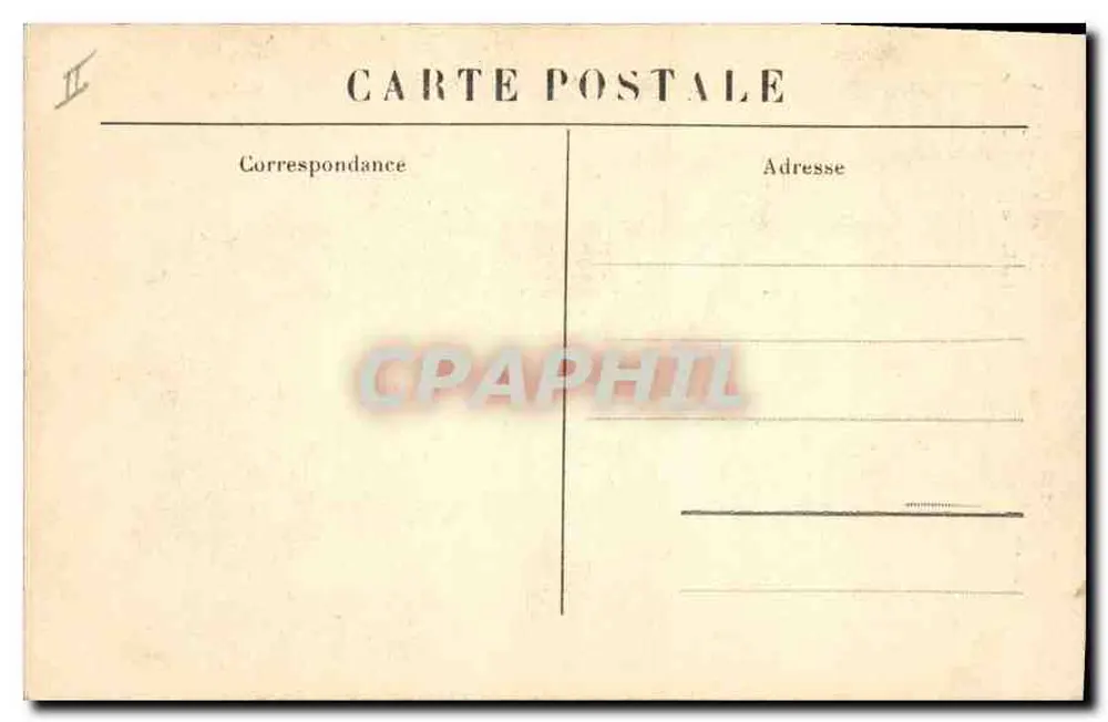 Der Rocher Saint-Joseph über der Borne — Le Velay Illustré, Nr. 2970 - Rückseite