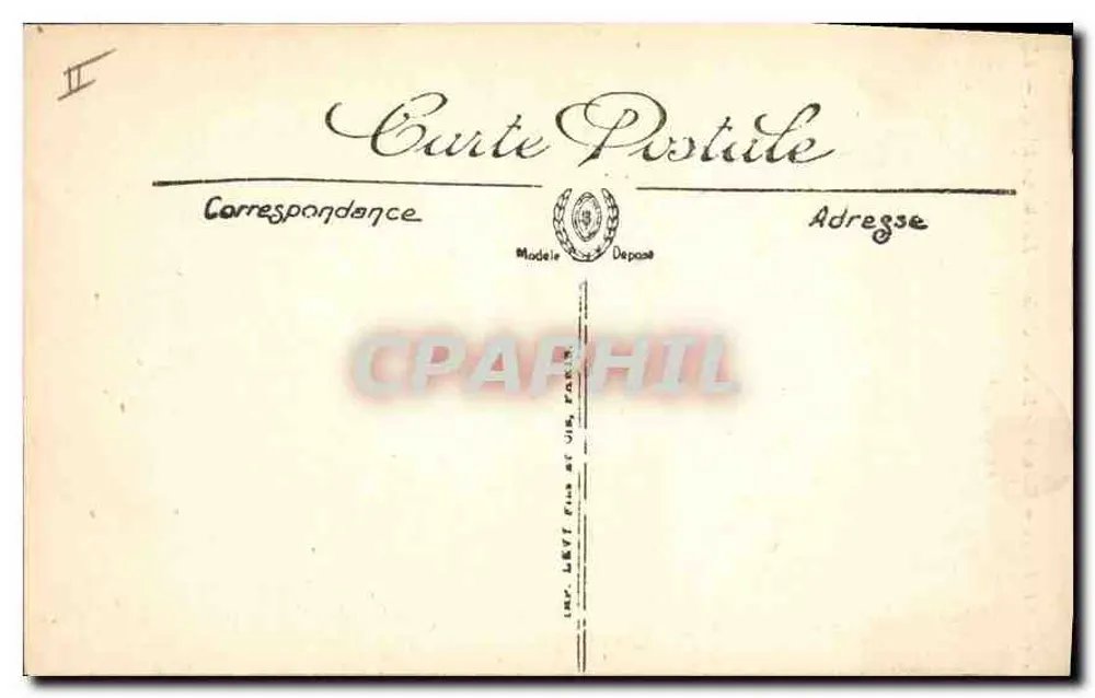 Le Puy — Kathedralaufstieg — Portal Grateloup — LL. n°86 - Rückseite