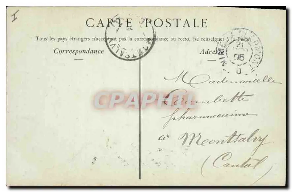 Le Puy — Die Statue der Notre-Dame de France — Collections ND Phot - Rückseite