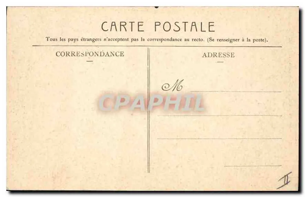 Le Puy-en-Velay (Hte Loire) — Rocher Saint-Michel d'Aiguilhe — Verlag L'Ifiron d'ello - Paris, n° 463 - Rückseite