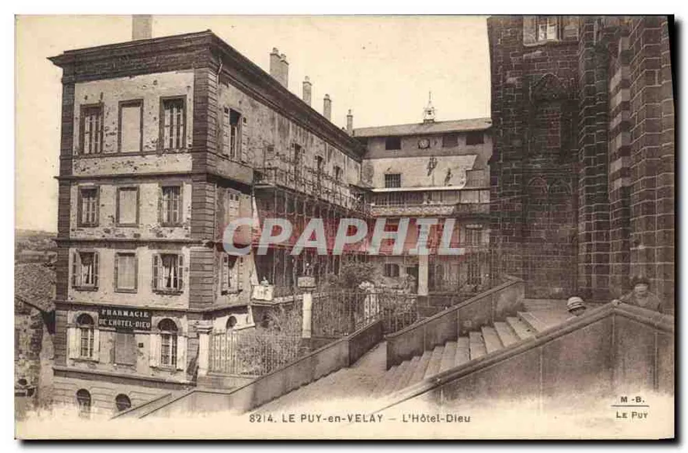Le Puy-en-Velay — Das Hotel-Dieu — Apotheke des Hotel-Dieu - Vorderseite