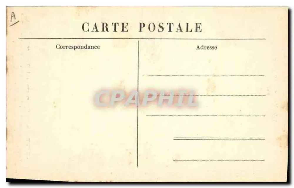 Le Puy - Straße Grasmanet und Viertel St-Mayol — mit Zugang durch eine Reihe alter Bögen unter dem Portal des Hospitals — Verlag M. B. Le Puy, Serie 'Le Velay Illustré' Nr. 137 - Rückseite