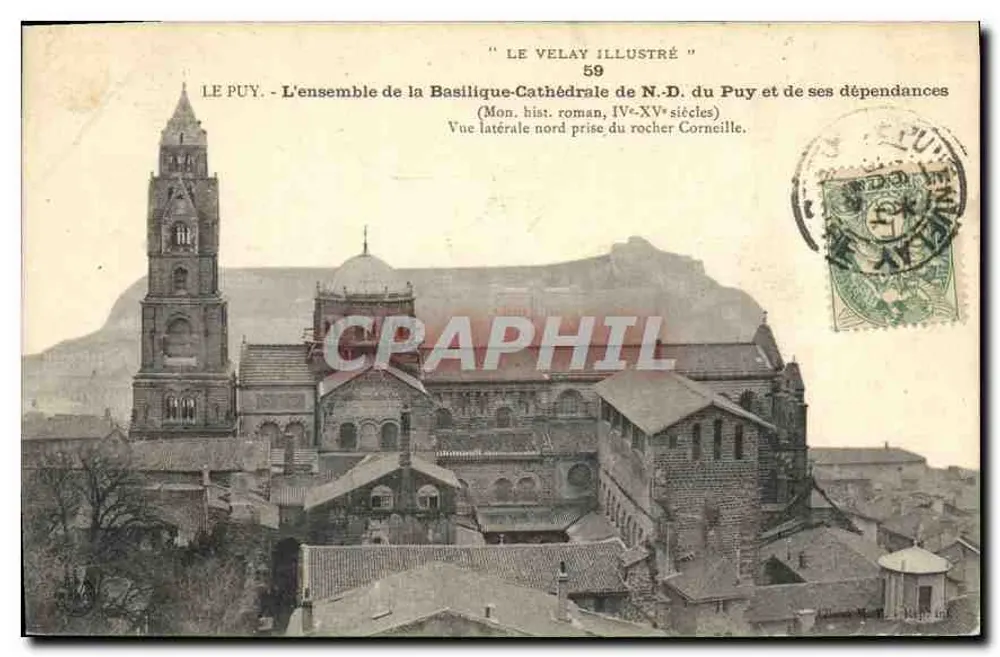 Le Puy — Die gesamte Basilika-Kathedrale N.-D. du Puy und ihre Abhängigkeiten — 'Le Velay Illustré' n°59 - Vorderseite