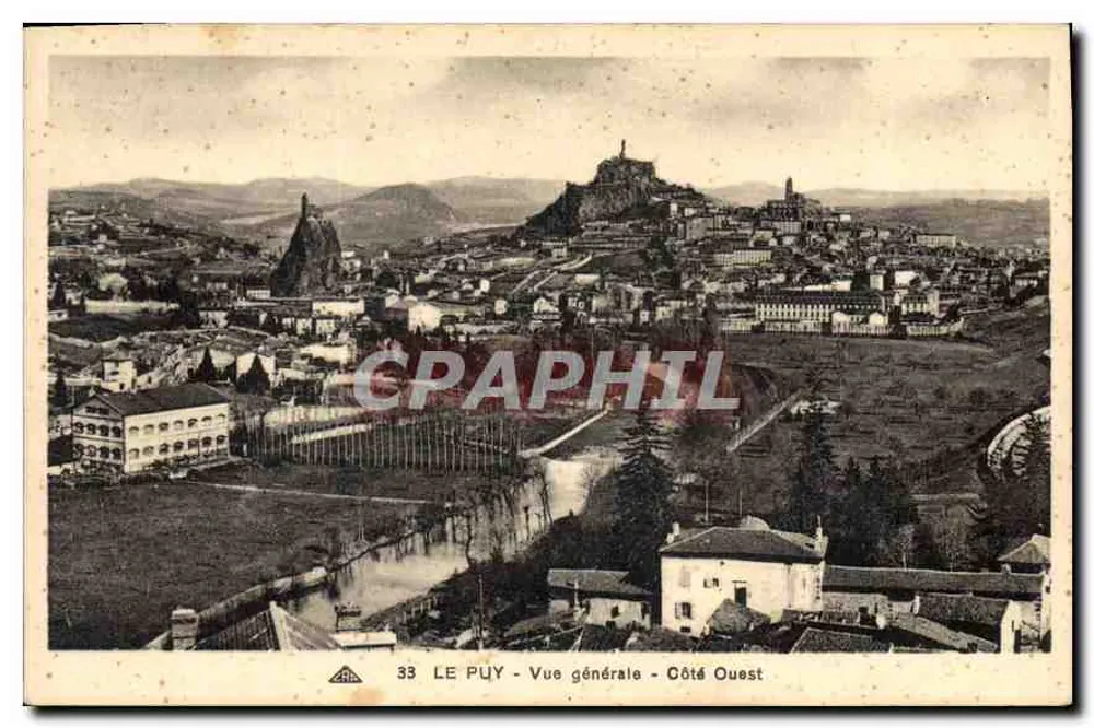 Le Puy - Vista geral - Lado Oeste - Frente