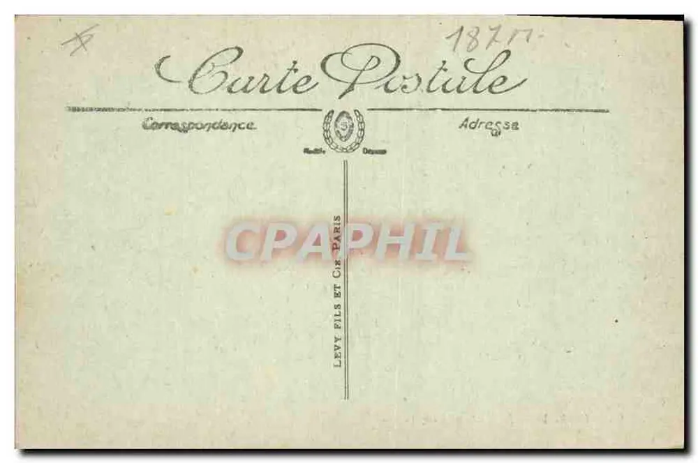 Le Puy — La Fontaine Crozatier — LL. Nr. 95 - Rückseite