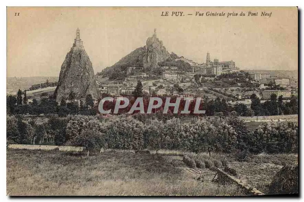 Le Puy — Allgemeiner Blick vom Neuen Brücke — Verlag unbekannt, Nr. 11 - Vorderseite