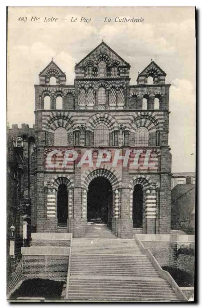 Le Puy — A Catedral — CPAPHIL n°482 - Frente