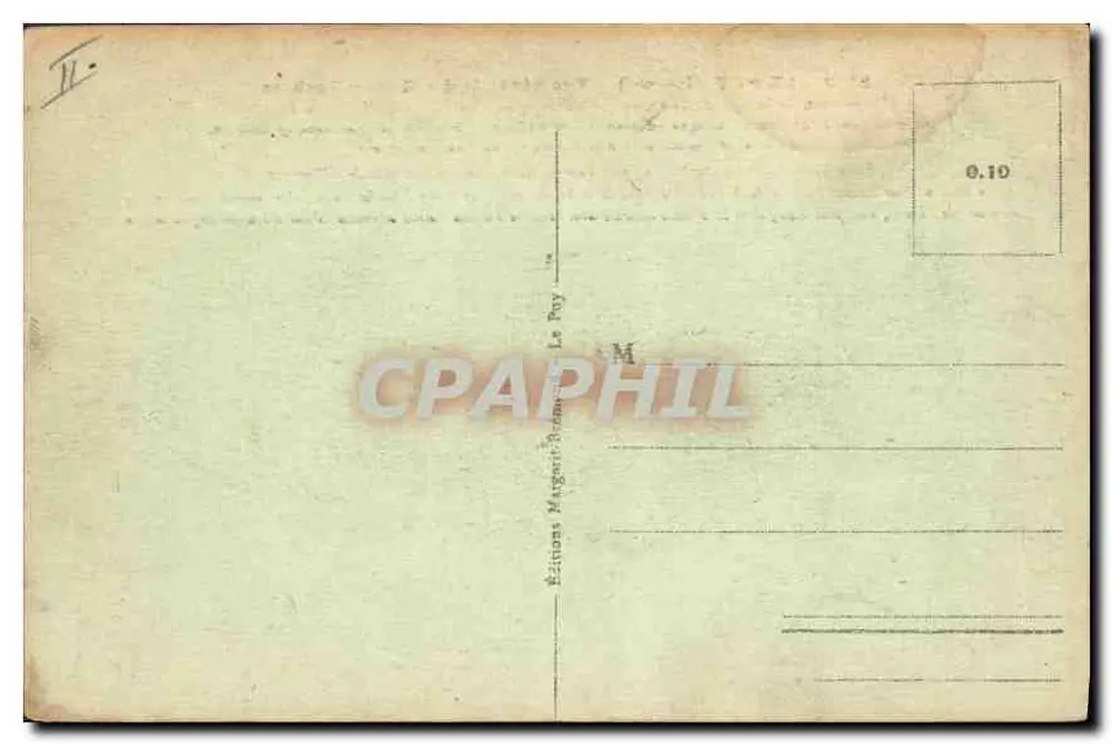 Le Puy (Haute-Loire) — Allgemeiner Blick auf die Vier Felsen — Magerit Editionen, Nr. 5149 - Rückseite