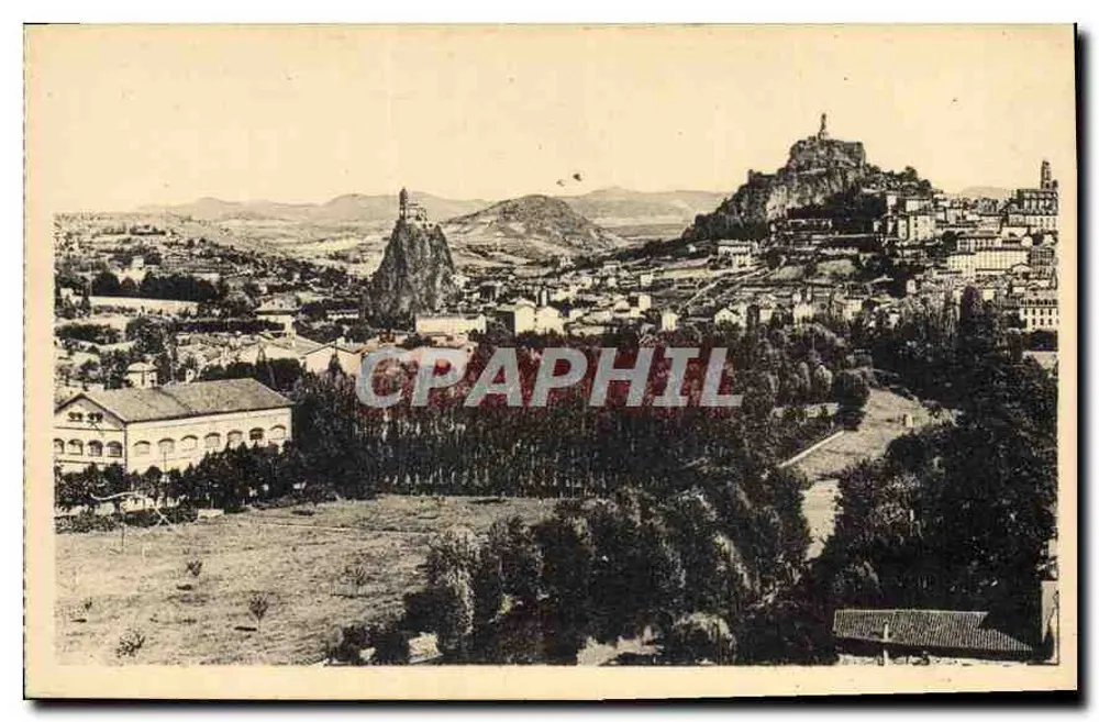 Le Puy — Allgemeiner Blick vom Rocher d'Espaly — Verlag Lévy et Neutraux, Paris - Vorderseite
