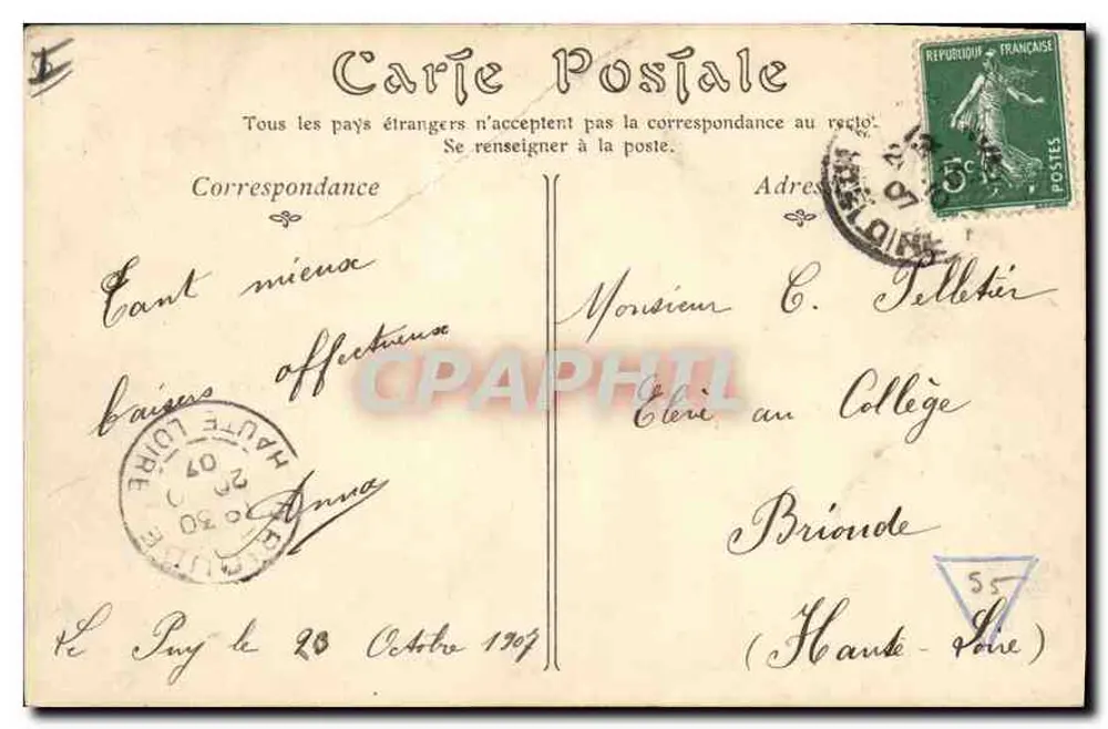 Le Puy — Vista geral - Verso