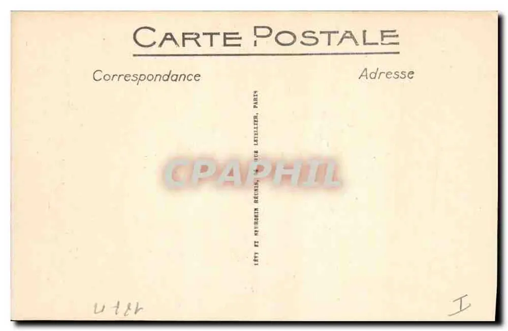 Le Puy - Le Rocher Saint-Michel - LL - Verso