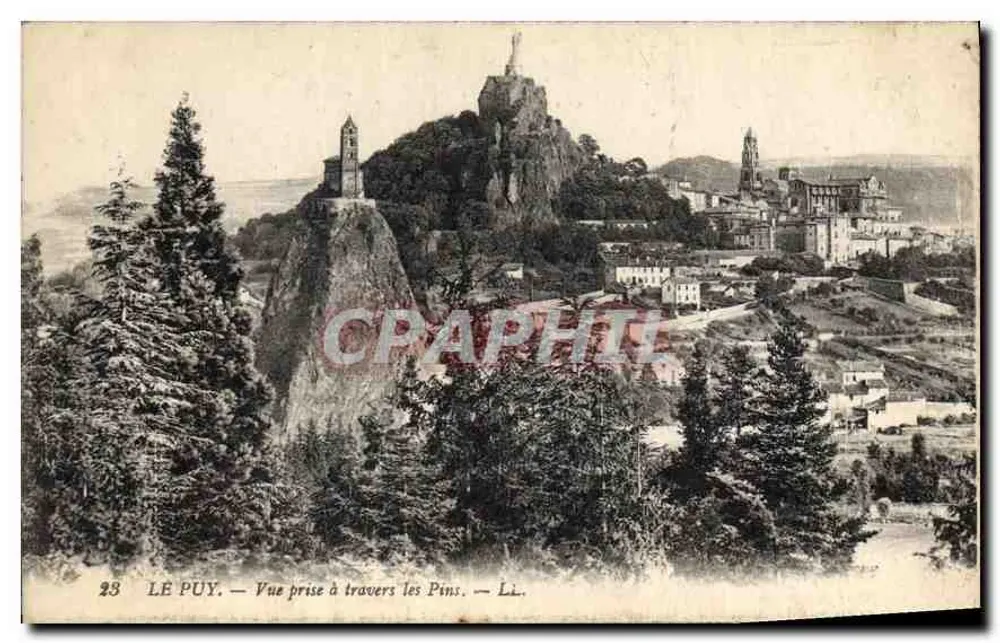 Le Puy — Ansicht durch die Kiefernwälder — LL - Vorderseite