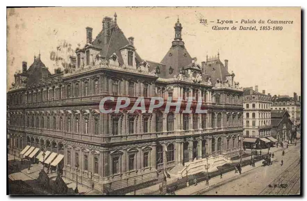 Lyon - Pałac Handlu — dzieło Dardela, 1853-1860 — n° 238 - Awers