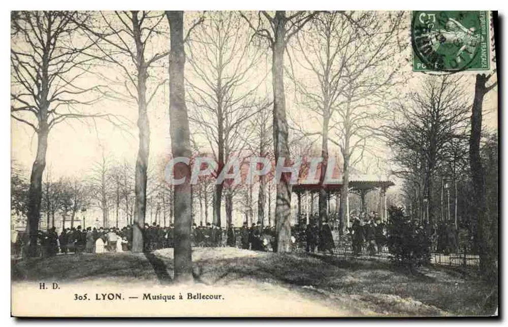 LYON — Música em Bellecour — H. D. — n° 305 - Frente