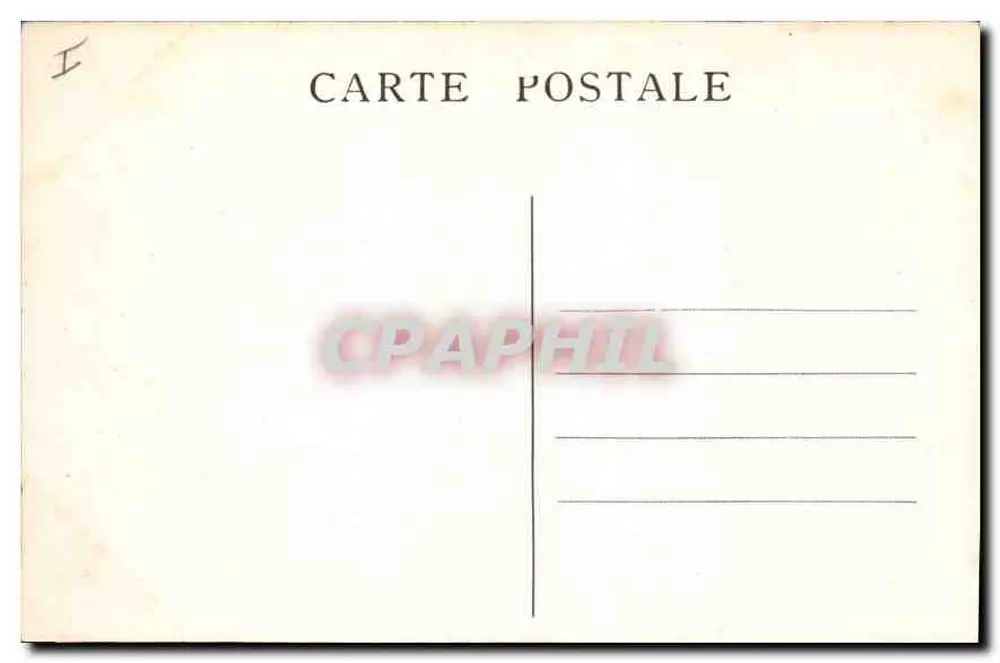 Place Bellecour und Coteau de Fourvière — Lyon — Verlag M.F. - Rückseite
