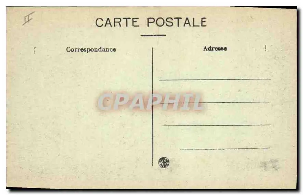 LYON — Bahnhof Perrache und Hotel Terminus - Cours du Mids - L. B. - Rückseite