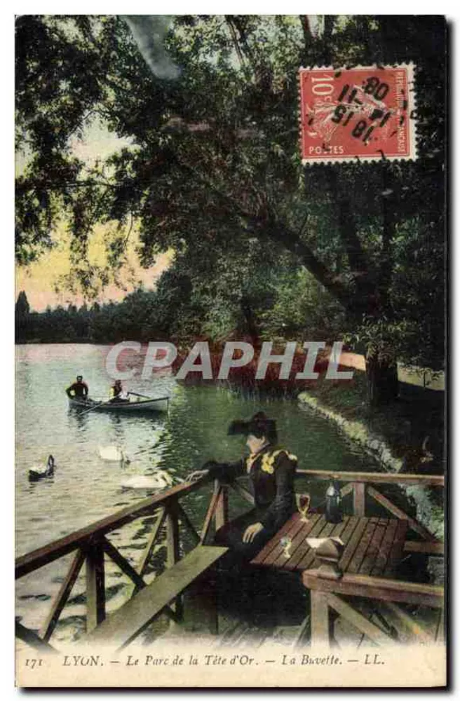 LYON — O Parque da Cabeça de Ouro — A Barraquinha — LL. — n°171 - Frente