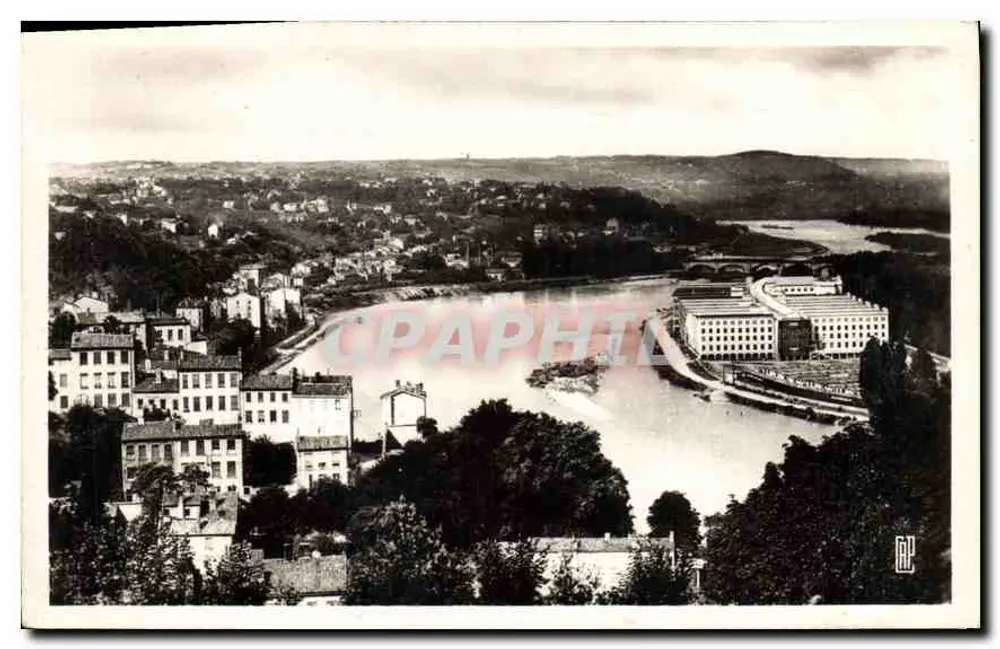 Le Palais de la Foire vu de la Croix Rousse — Lyon — éditeur C.A.P. Paris - Recto