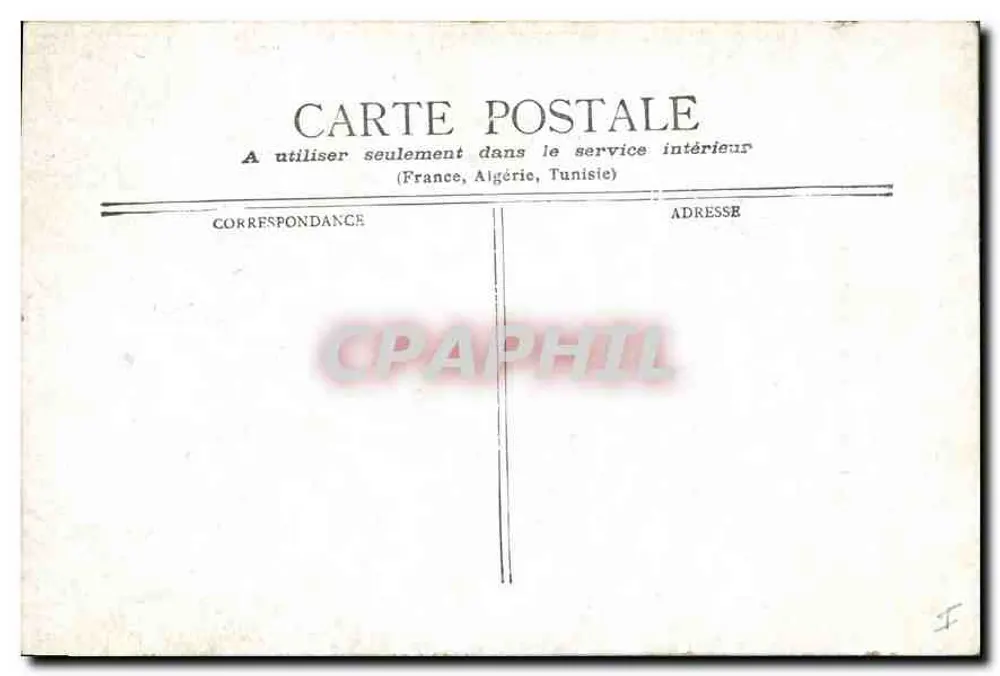 Lyon — Estátua de Bernard de Jussieu — Editor Staesch, Paris - Verso