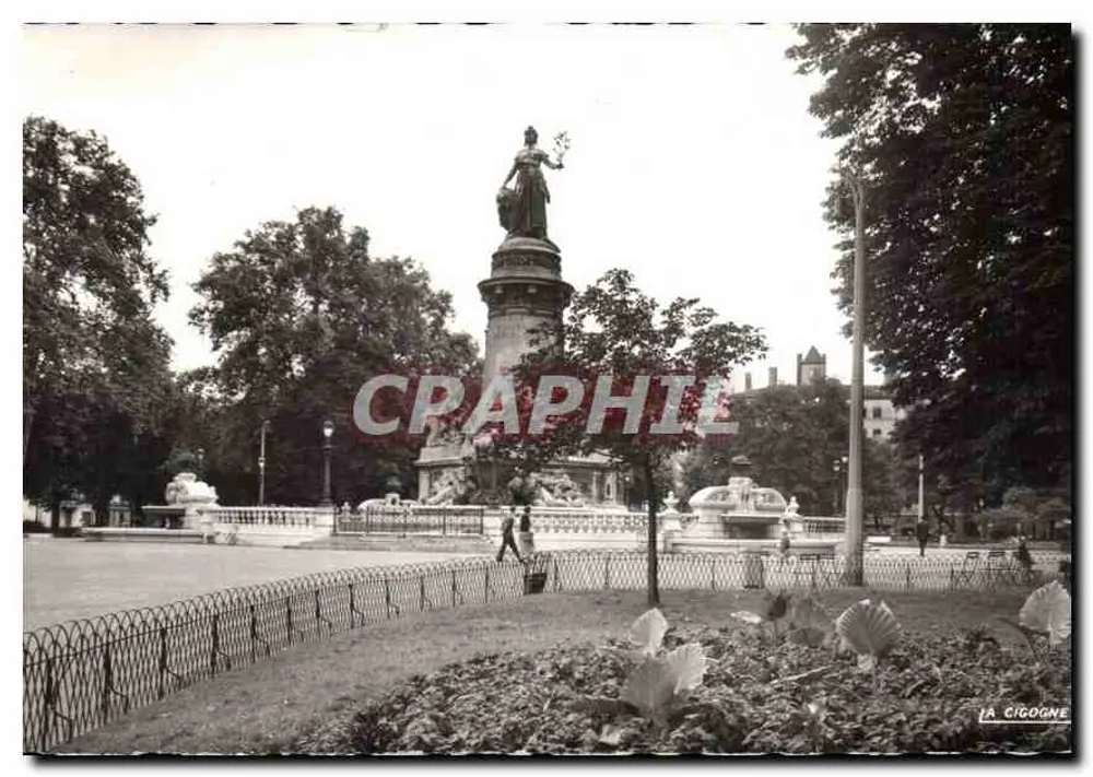 Monument der Republik — Lyon — Éditions « La Cigogne » - Vorderseite