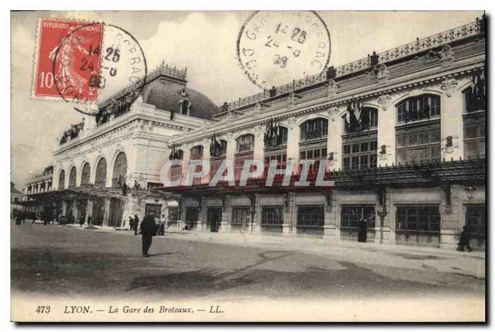 LYON — A Estação dos Broteaux — LL. — 473 - Frente