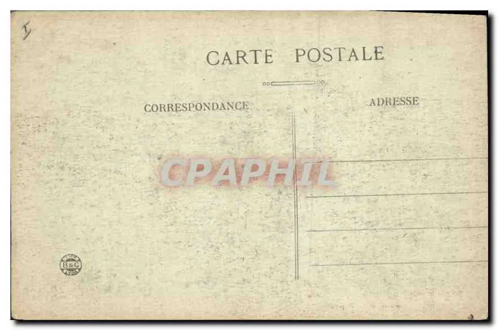 LYON — La Stazione dei Brotteaux — Editore non identificato - Verso