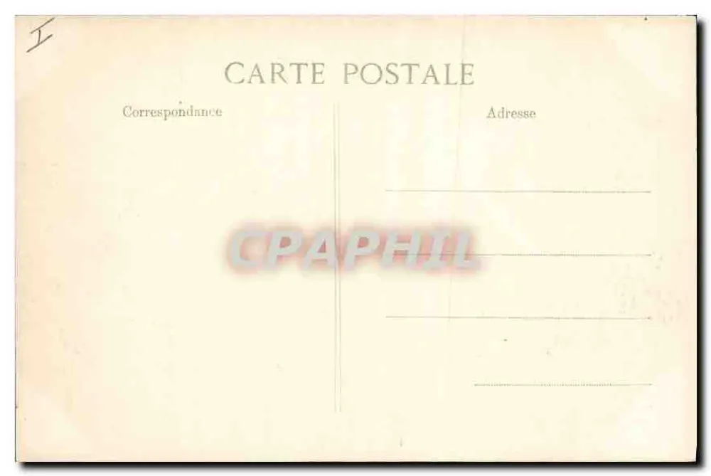 LYON — Estação dos Brotteaux — Editor B.D. n° 1149 - Verso