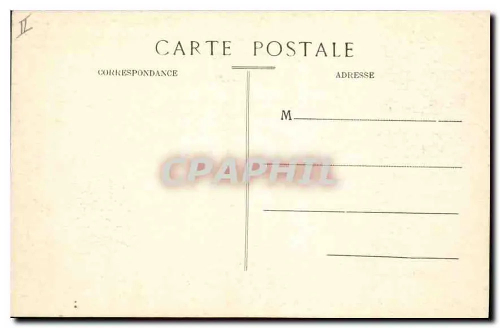 LYON — Estación de Perrache y Hotel Terminus — E. R. - Reverso