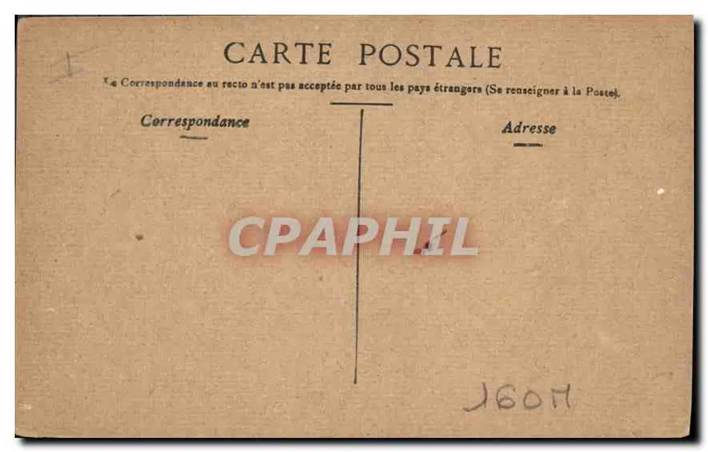 Lyon — Perspectiva da rue de la République — editor não identificado - Verso