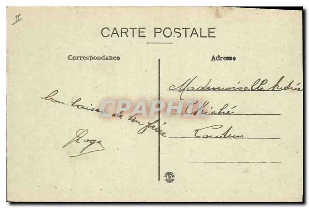 LYON — Bahnhof Perrache und Hotel Terminus — Cours du Midi — L. B. - Rückseite