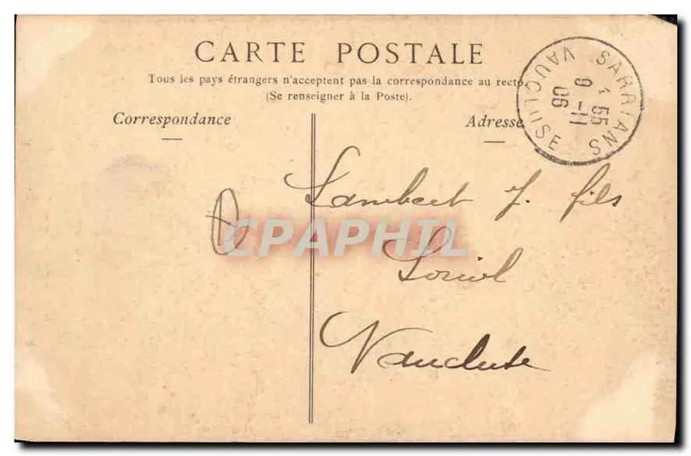 LYON — A Fonte Saint-Jean — Coleções ND Phoi n°104 - Verso
