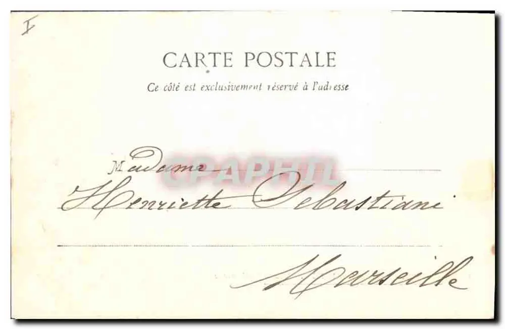 Estátua de Luís XIV em Lyon — Praça Bellecour — Edição Giletta, n° 8336 - Verso