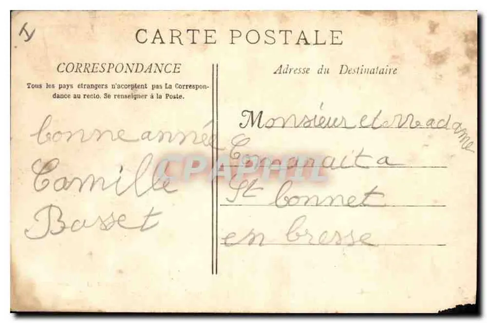 Marselha - A Abadia de São Victor — Edição da Samaritaine, n°32 - Verso