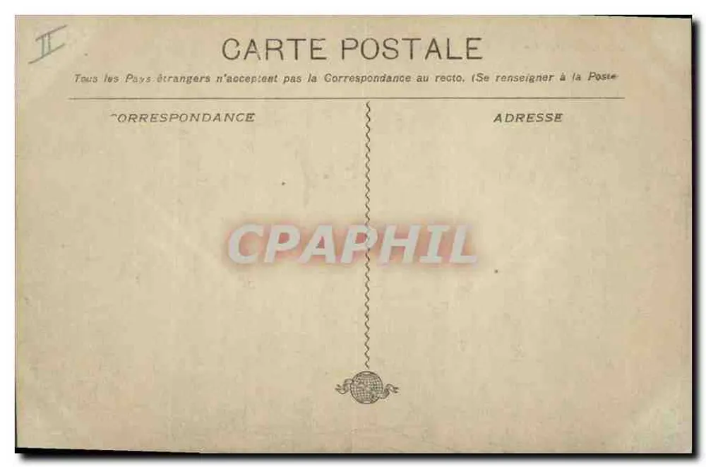 Marseille - Hotel das Correios e Telégrafos — n° 780 - Verso