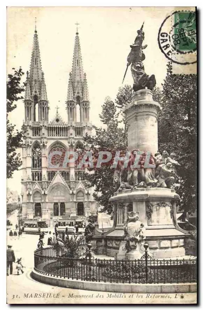 MARSEILLE - Monument des Mobiliés et les Réformés, L - Vorderseite