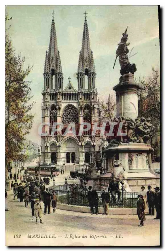 Marselha — A Igreja dos Reformados — LL. — n° 189 - Frente